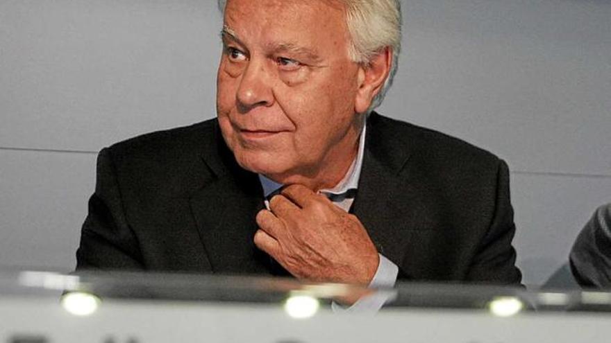 L&#039;expresident espanyol Felipe González