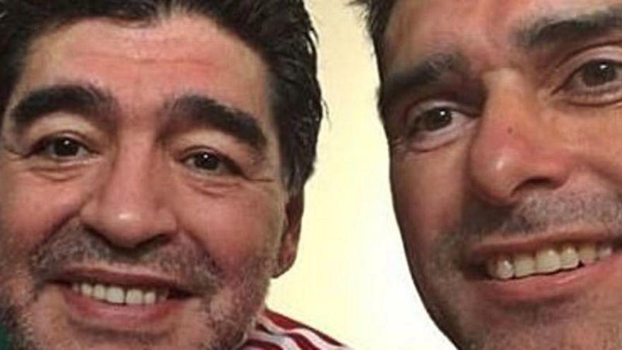 La anécdota de Ayala con Maradona en Nápoles