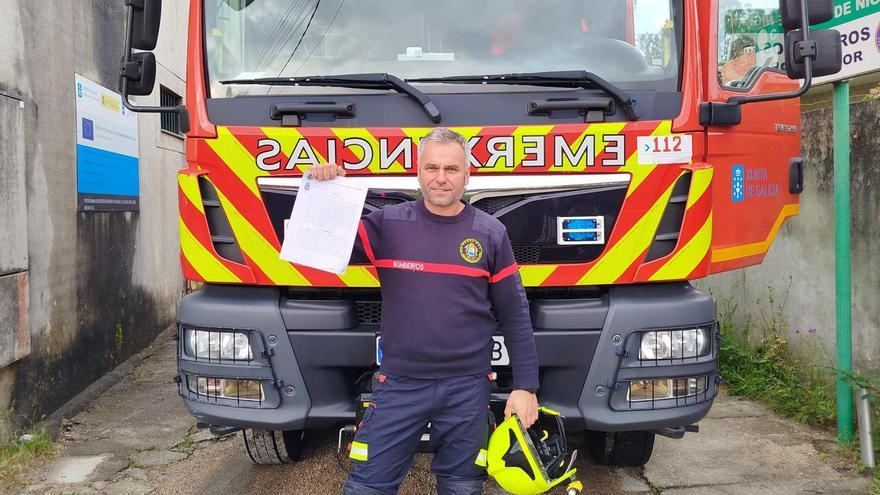 Marcos Melón Bao, bombero del GES Val Miñor absuelto de acoso: «Fue un complot contra mí, intentaron quitarme de en medio por cielo, mar y tierra»