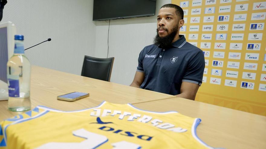 Brandon Jefferson no duda en su presentación sobre las opciones de salvación del CB Gran Canaria: "Tenemos talento de sobra para lograr el objetivo"