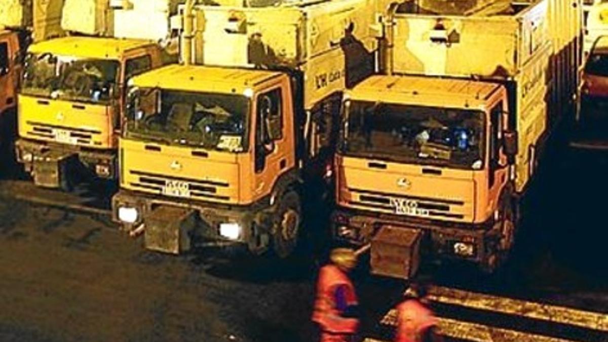 Camiones de basura de L'Hospitalet.