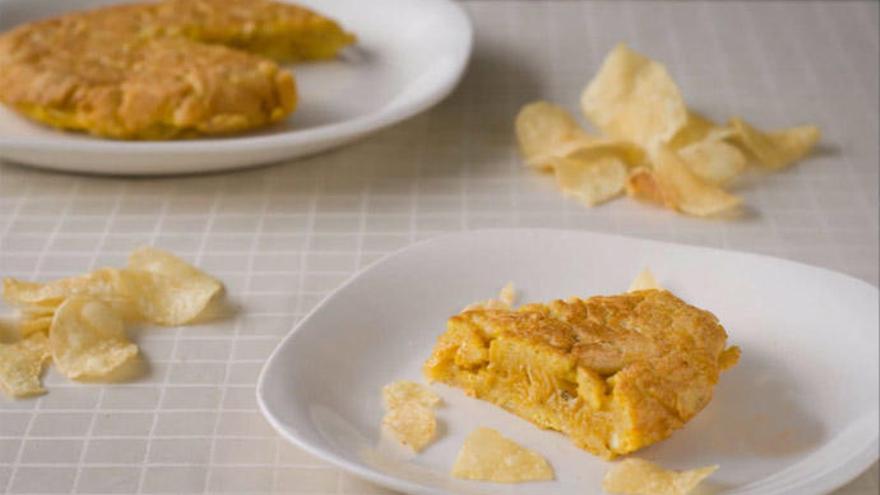 Receta exprés: Tortilla con patatas fritas de bolsa - Información