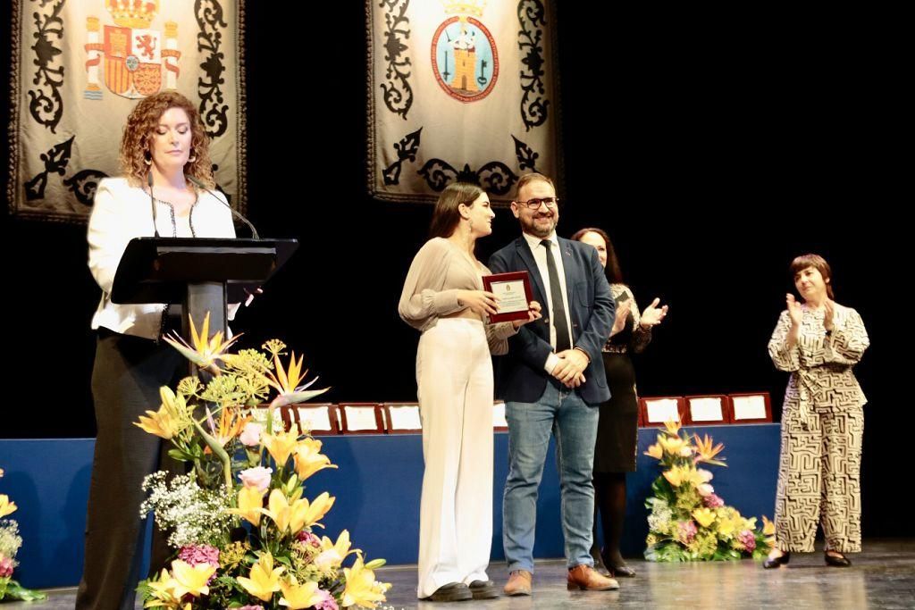 Entrega de distinciones al alumnado en Lorca