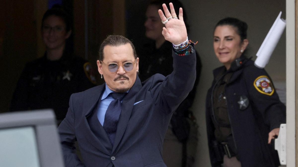 Johnny Depp marxant del jurat de Virgínia