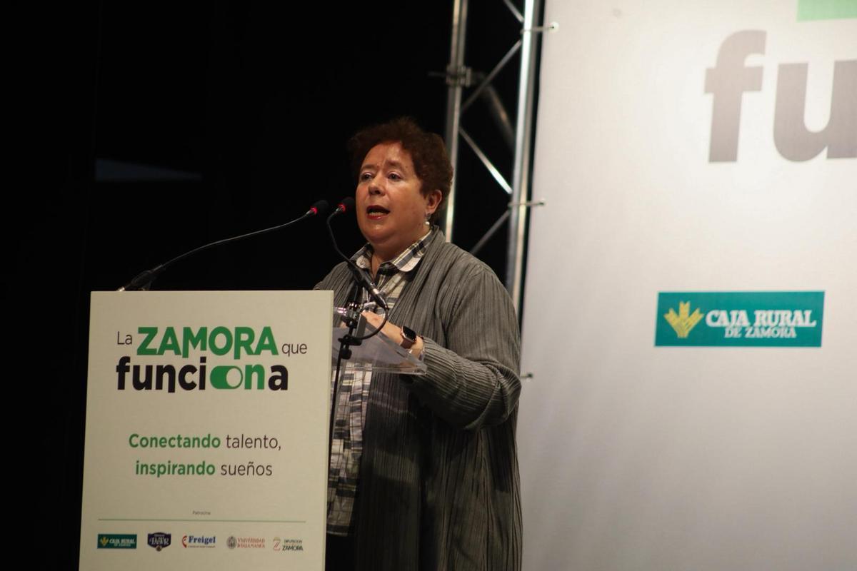 Matilde Olarte, vicerrectora de Cultura, Patrimonio, Sostenibilidad y Desarrollo de Campus