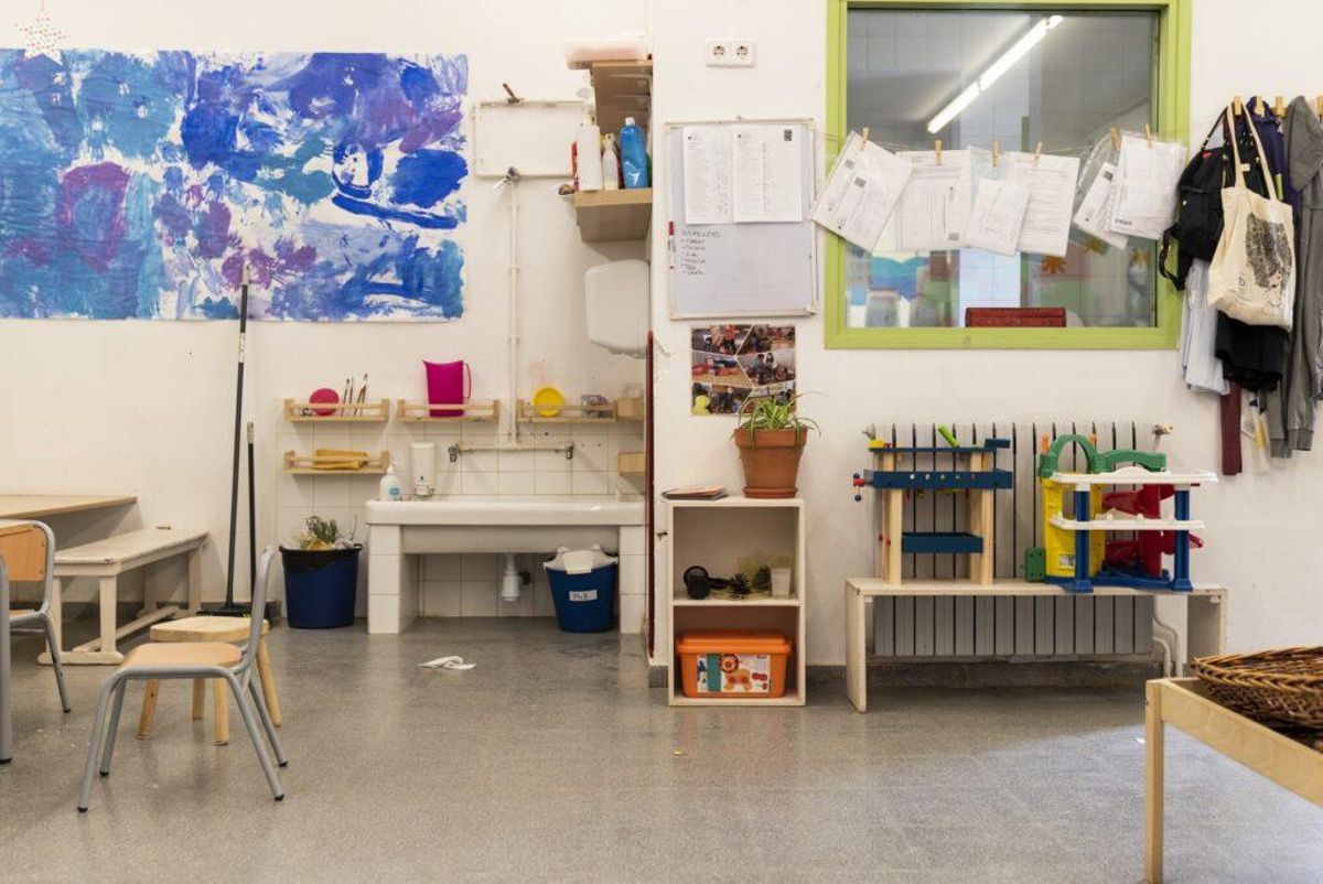 Un centro educativo de Barcelona