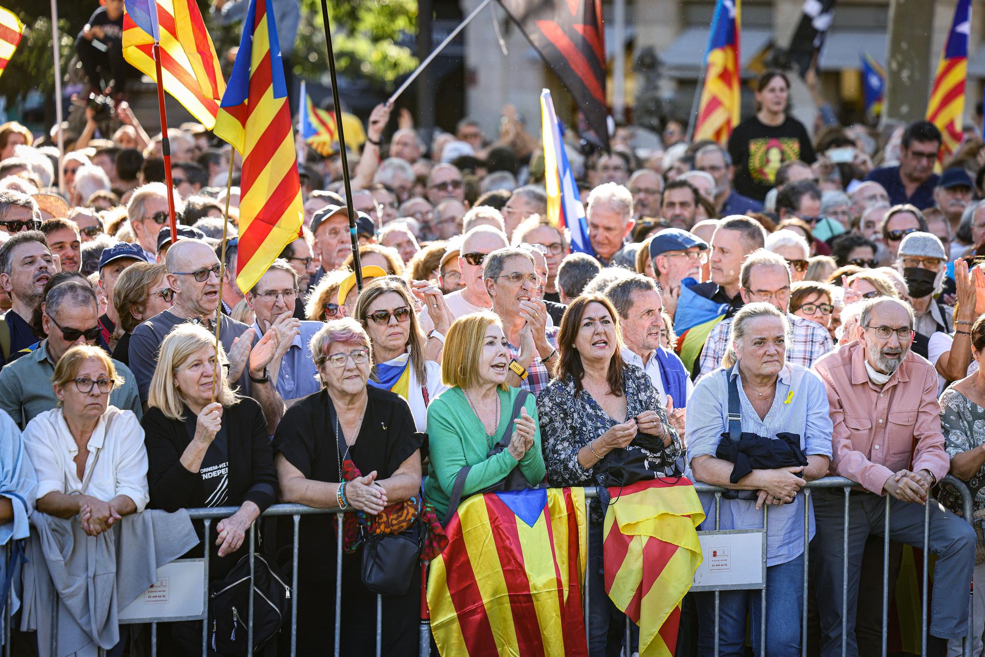 Commemoració dels 5 anys de l'1-O a Barcelona