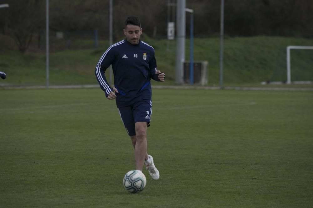 Entrenamiento del Real Oviedo