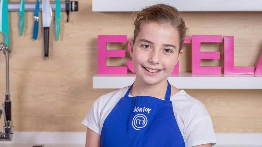 Estela Antuña, en su cocina.