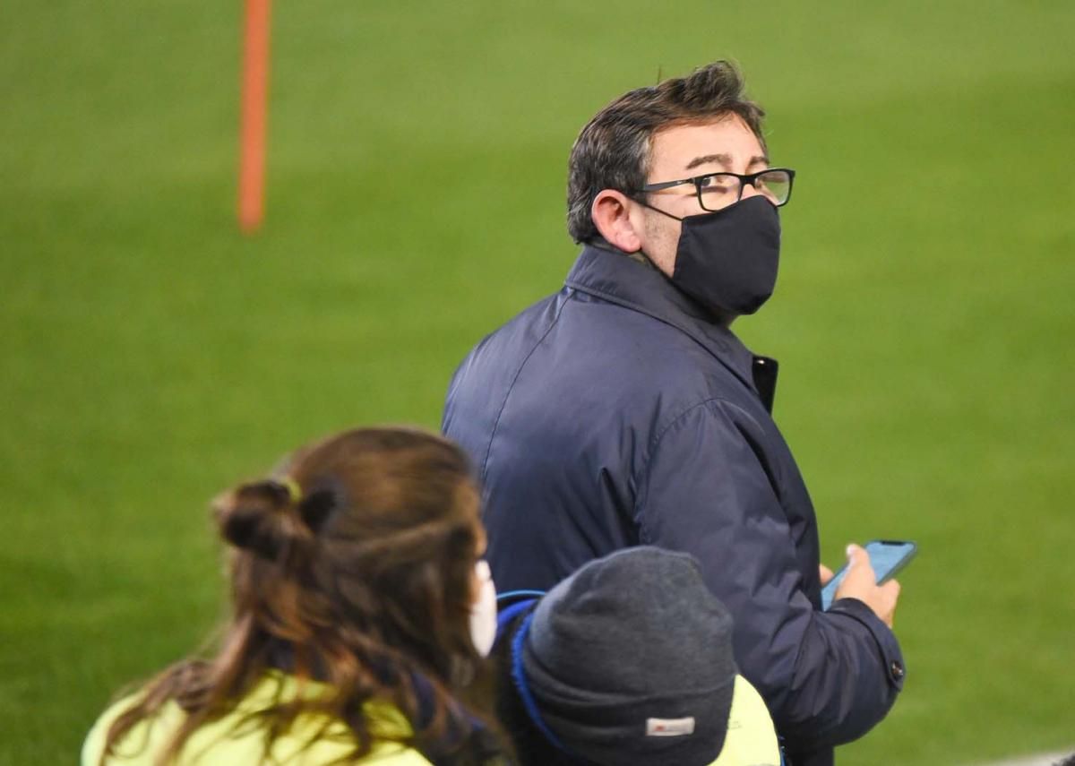 Entrenamiento de la Real Sociedad en el estadio El Arcángel