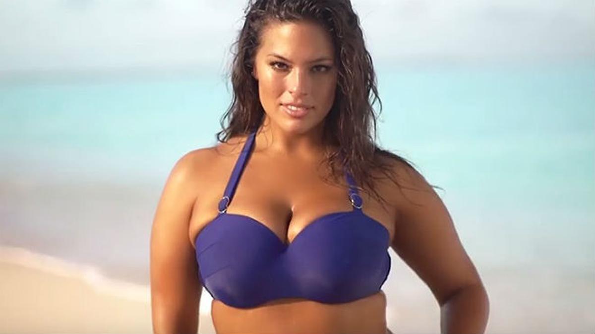 Ashley Graham, la modelo talla 44 de ’Sports Illustrated’