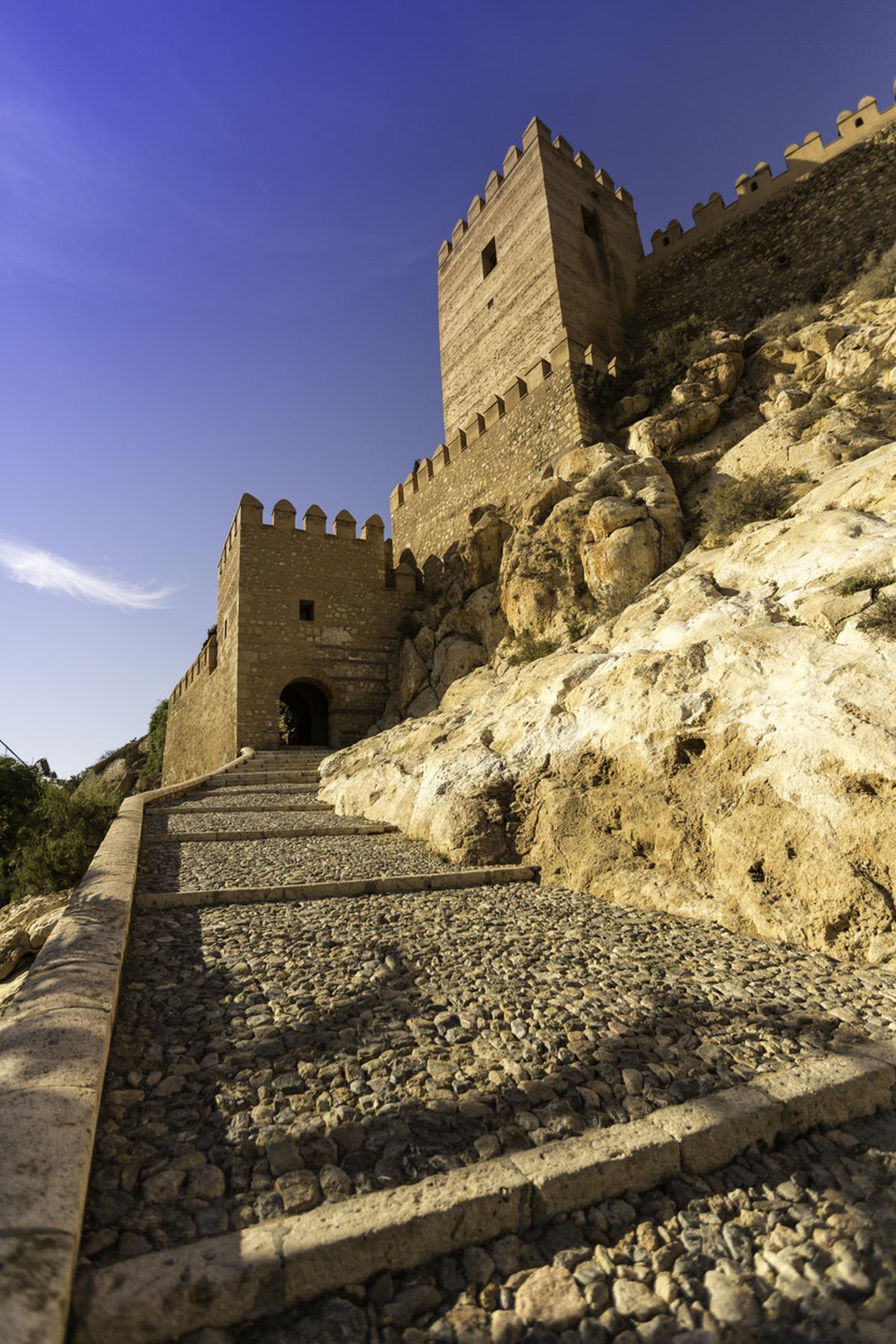 Alcazaba de provincia de almería, España