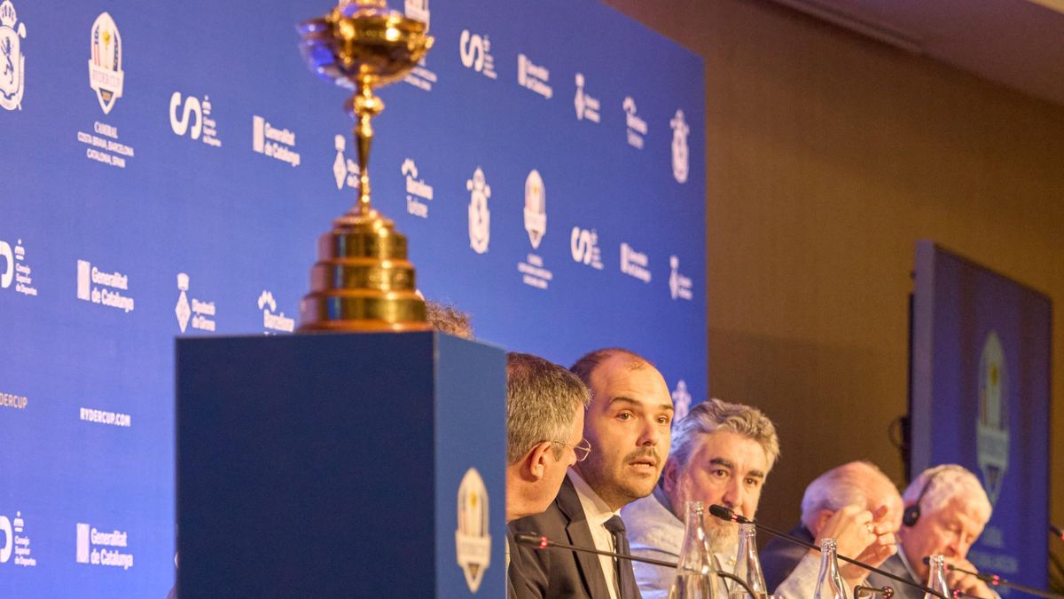 Les imatges de la presentació de la Ryder Cup 2031 a l'Hotel Camiral