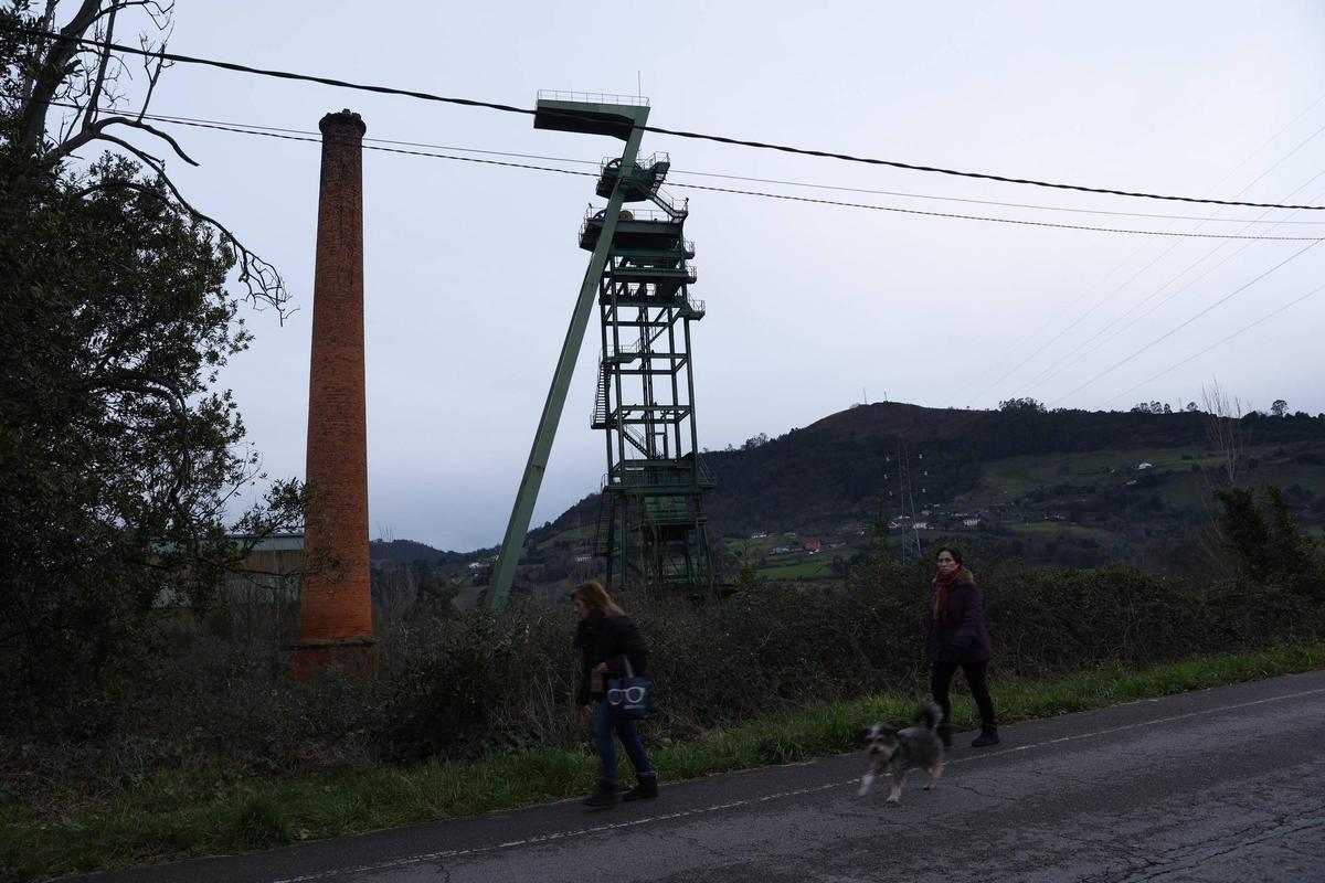 Así están las instalaciones de la mina La Camocha de Gijón (en imágenes)
