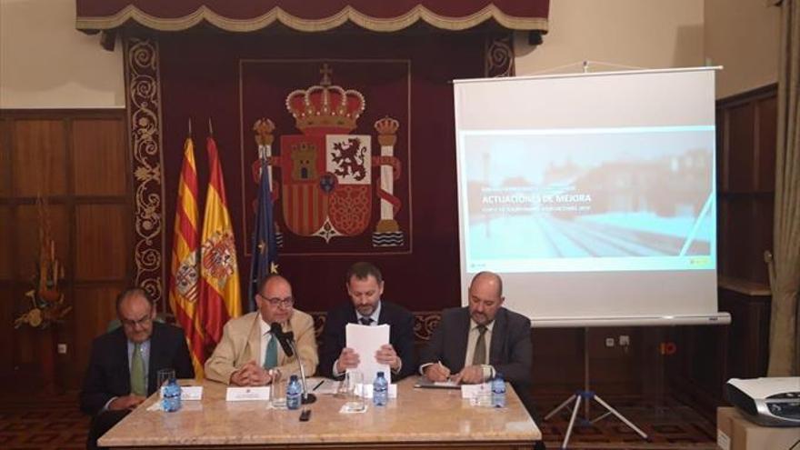 La línea de Zaragoza-Sagunto se cortará en verano para modernizarla