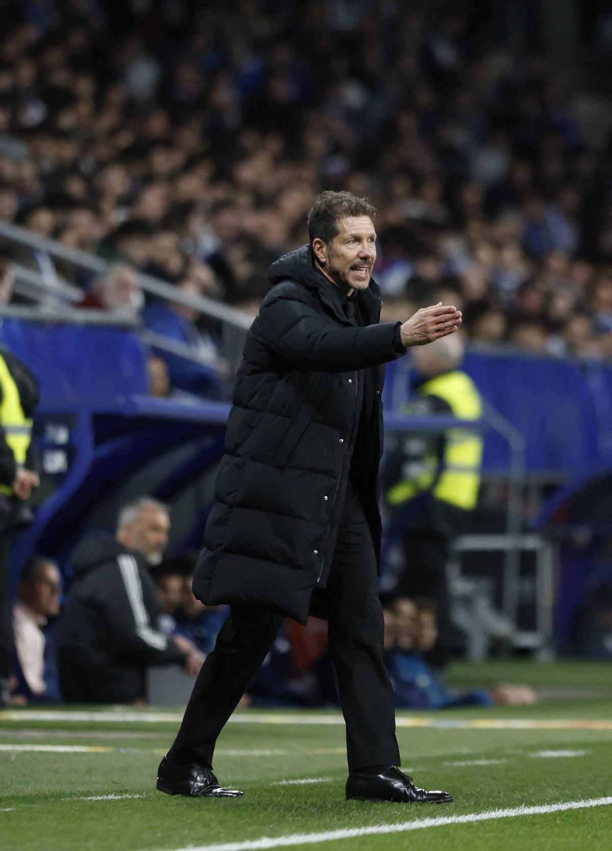 Cholo Simeone, en el Tartiere