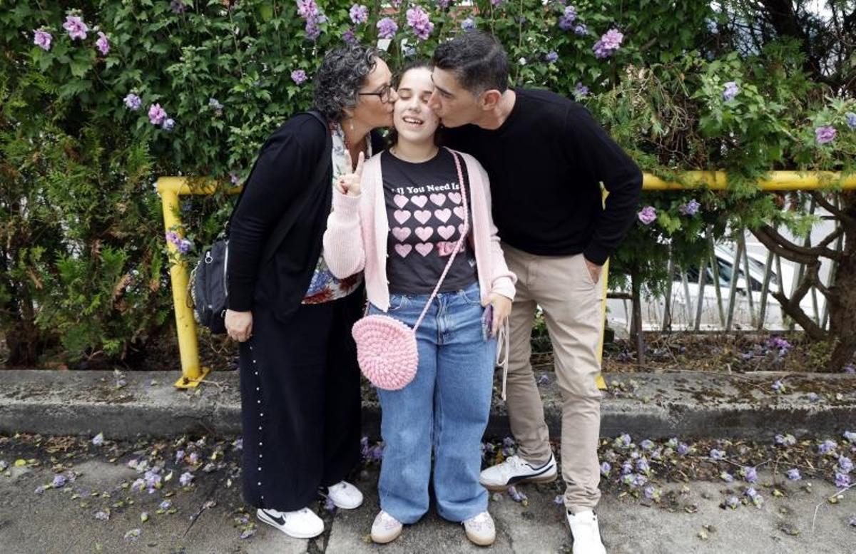 La familia de Ángela, la clave a nivel afectivo y emocional.