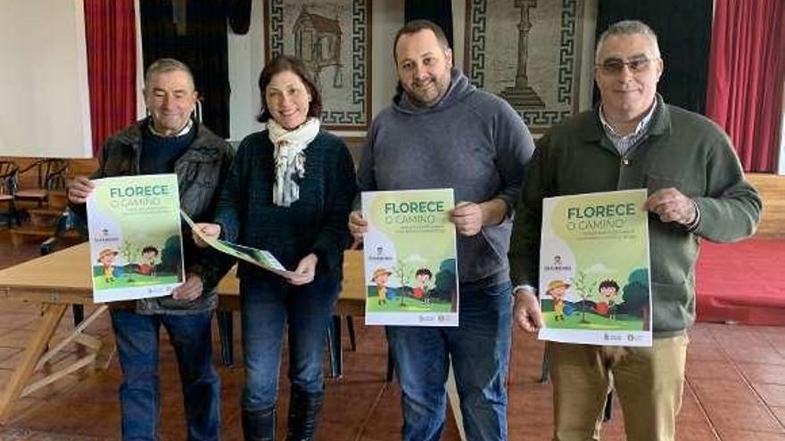 Presentación del proyecto celebrada ayer en Combarro. // FdV