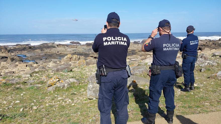 Patrullas gallegas se suman a la búsqueda de un pescador desaparecido en Caminha