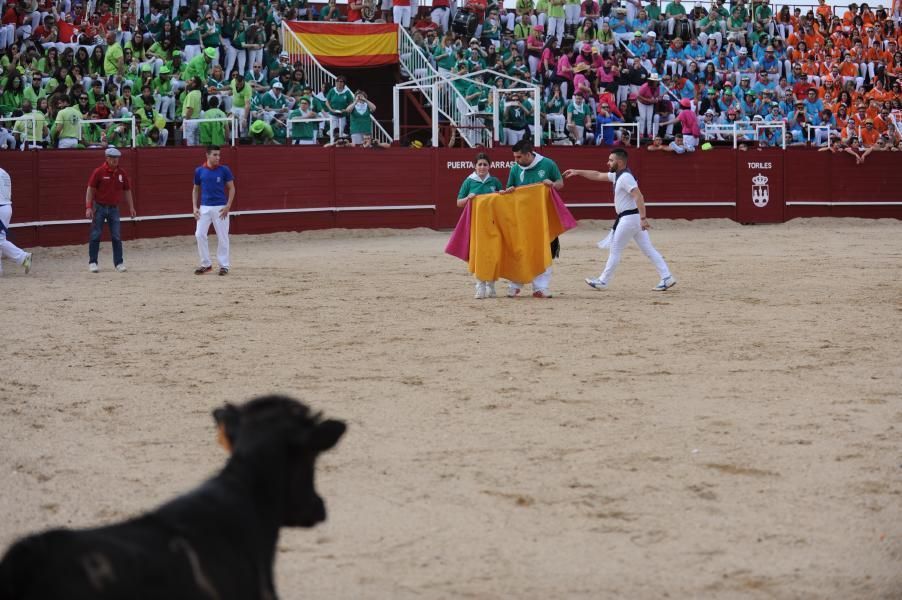 Becerrada, encierros y vaca de la sangría