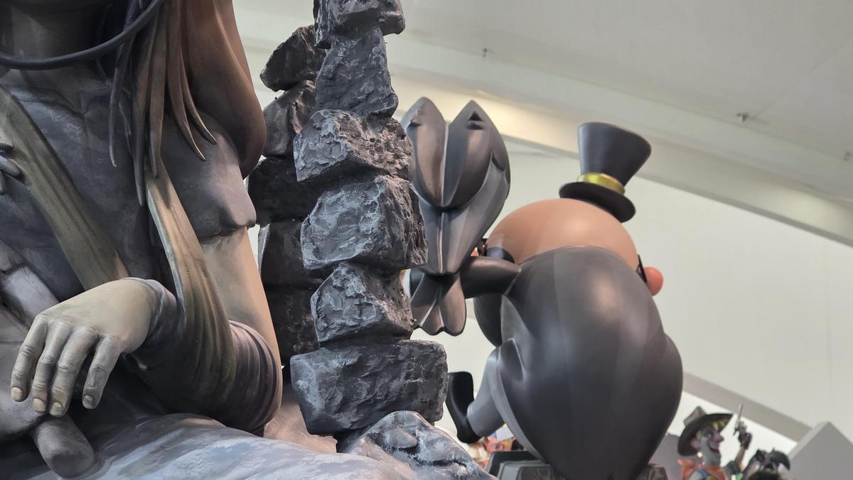Así es el ninot indultado de las Fallas de Valencia.