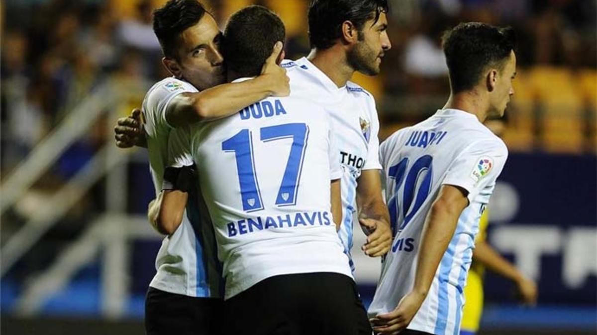 El Málaga ganó el Carranza por primera vez en su historia