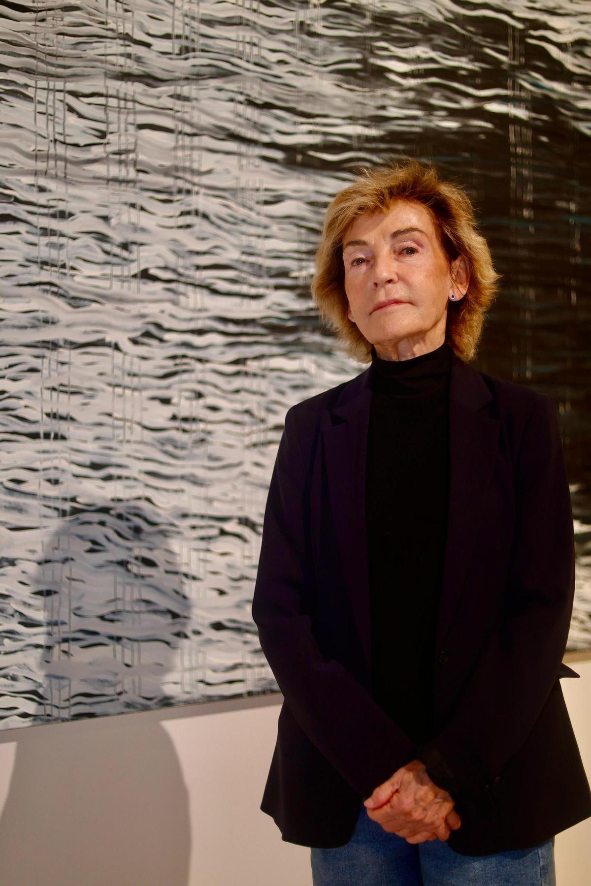 Soledad Sevilla prepara el IVAM la exposición "Ritmos, tramas y variables".