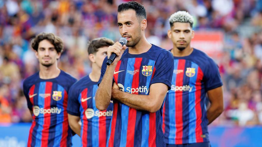 Las mejores imágenes de la carrera de Sergio Busquets en el FC Barcelona