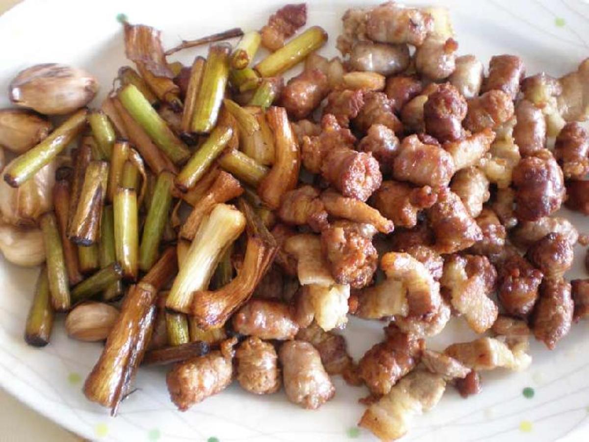 Migas con tropezones, uno de los platos estrella de la gastronomía murciana