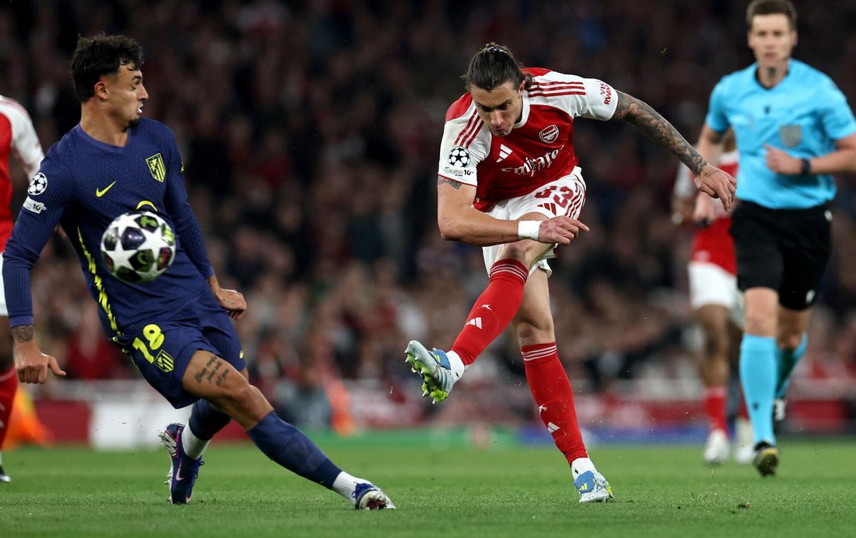 Champions League, semifinales: Arsenal - Atlético de Madrid, en imágenes.