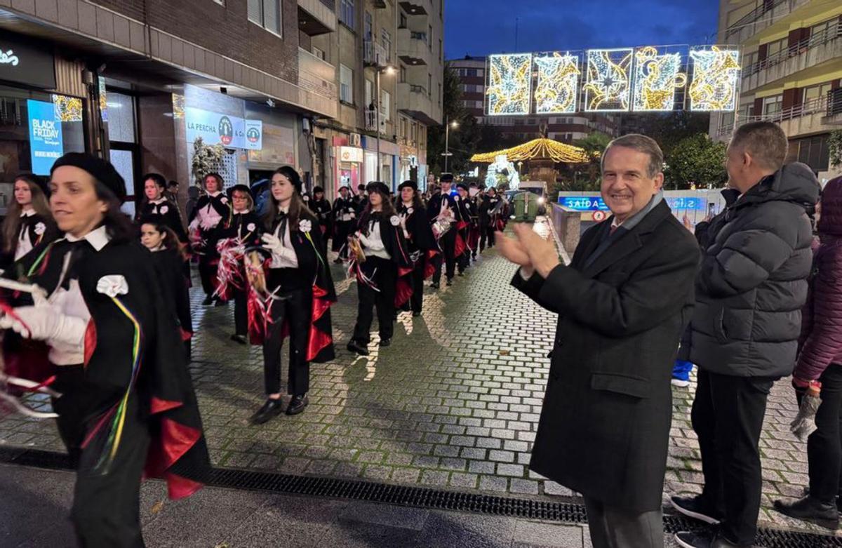 La Navidad de Vigo no encoge... ni con la lluvia