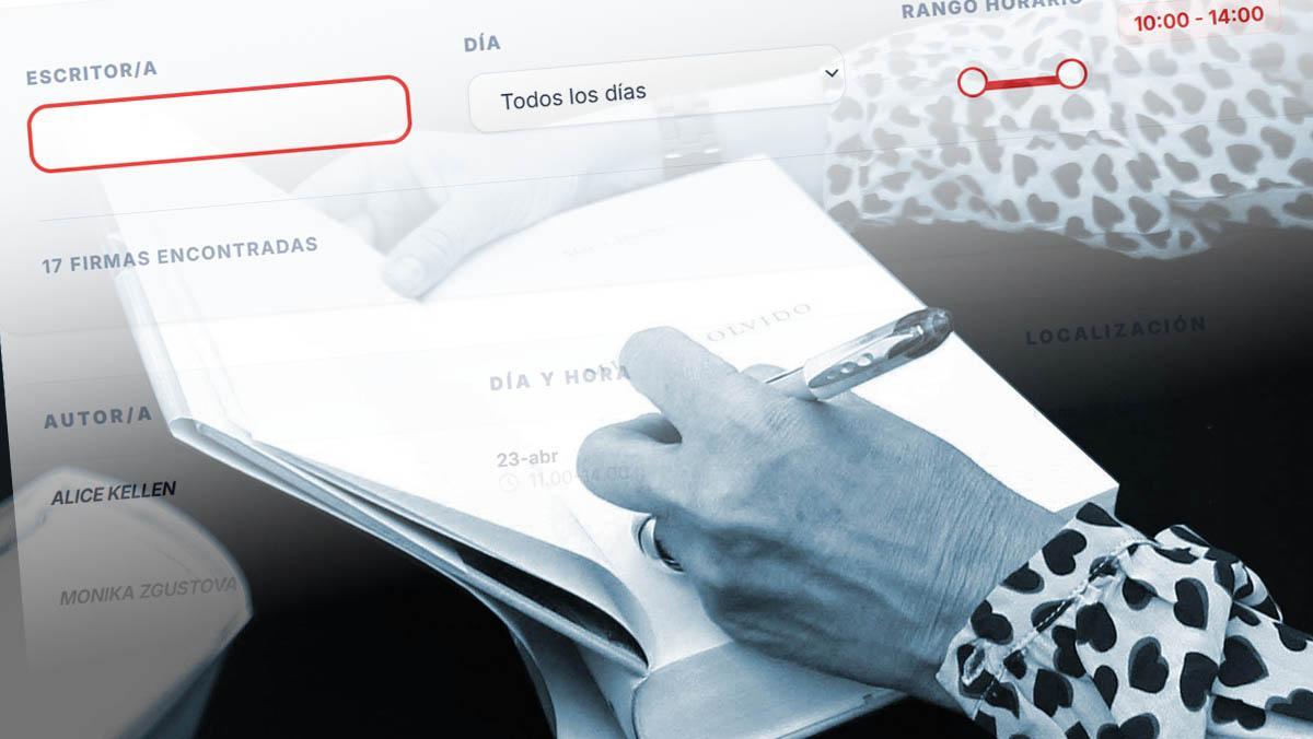 Sant Jordi 2026 en Barcelona: Buscador de firmas de libros y paradas