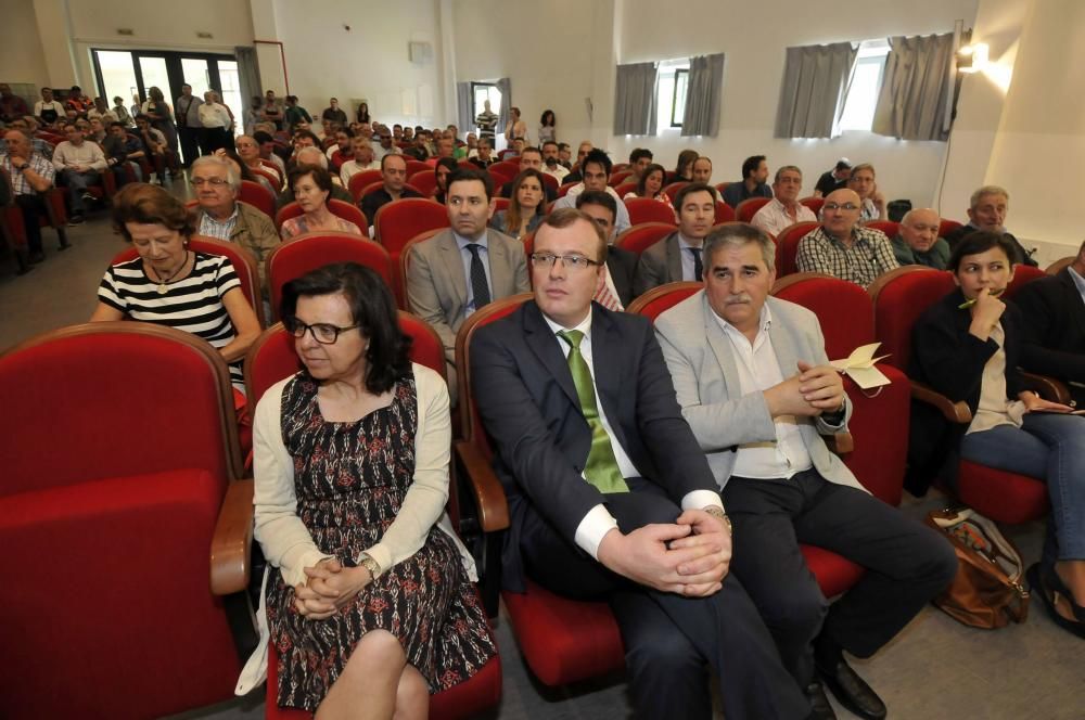 Presentación del VII Salón de la Sidra en el Recito Ferial de Santullano, Mieres