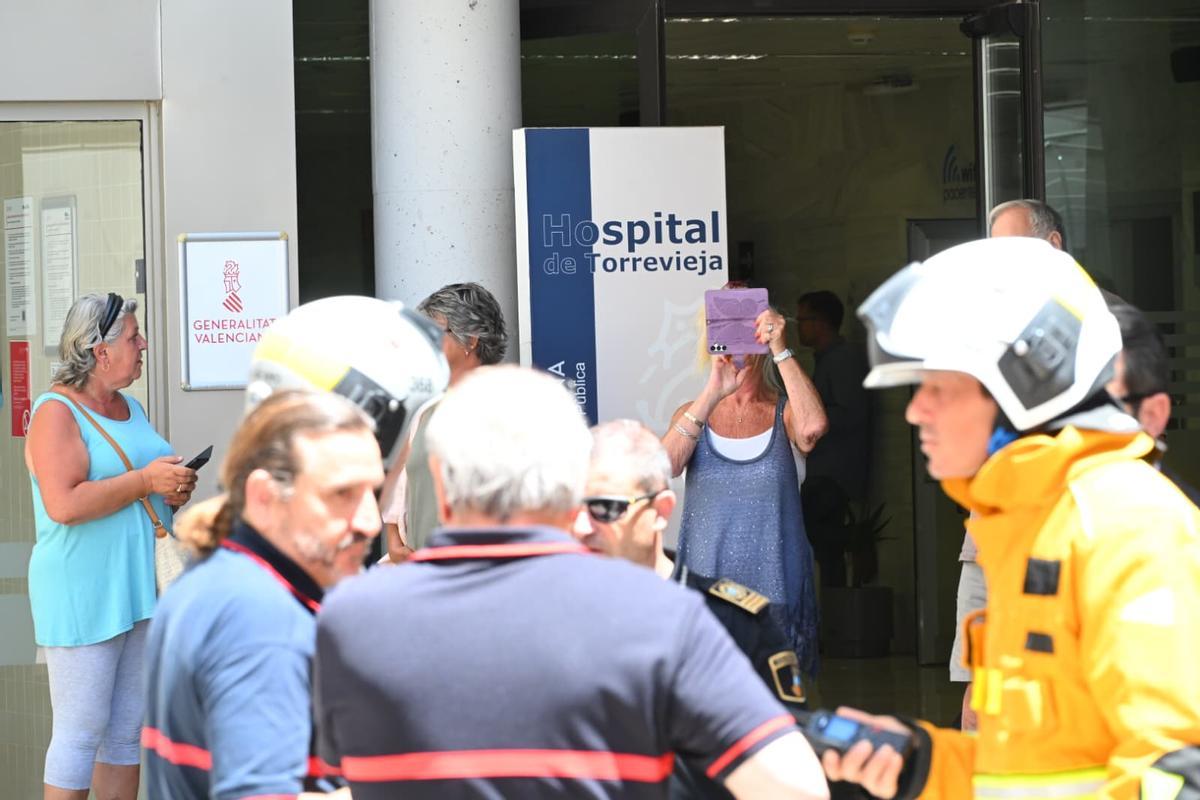 Incendio en el Hospital de Torrevieja