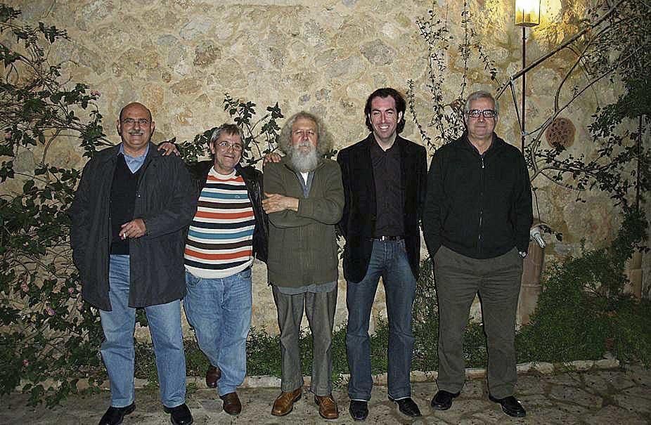 Lluís Maicas, Antoni Gost, Caimari, Pere Joan Martorell y Damià Pons.