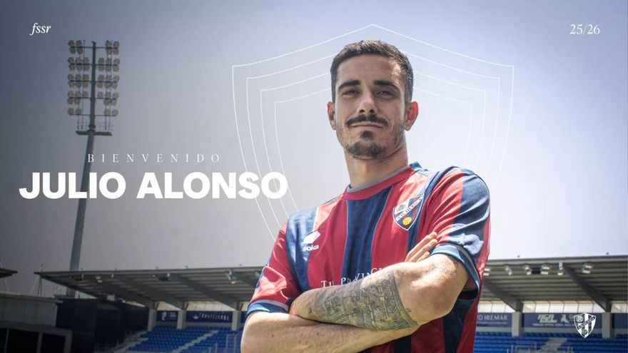 Julio Alonso, primer fichaje de la SD Huesca