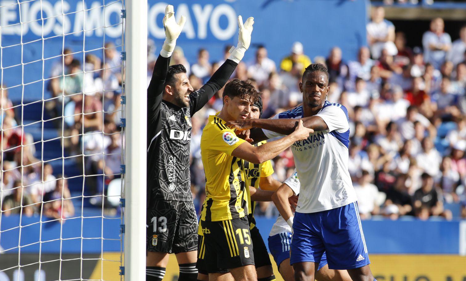 En imágenes: Así fue la igualada del Real Oviedo en La Romareda