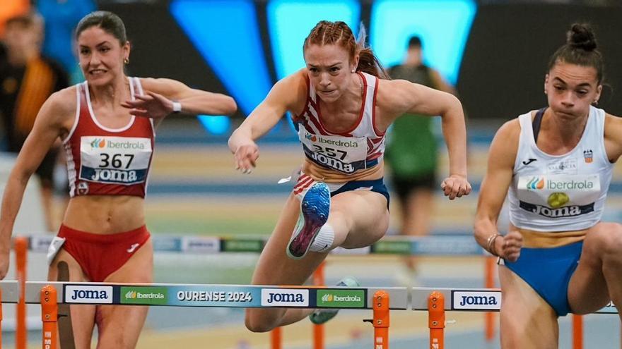 Emília del Hoyo és quarta i fa millor marca personal als estatals indoor d&#039;Ourense