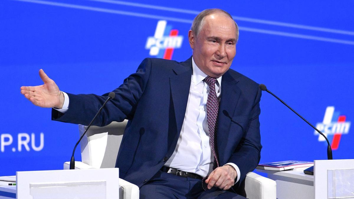 Vladimir Putin, presidente de Rusia.