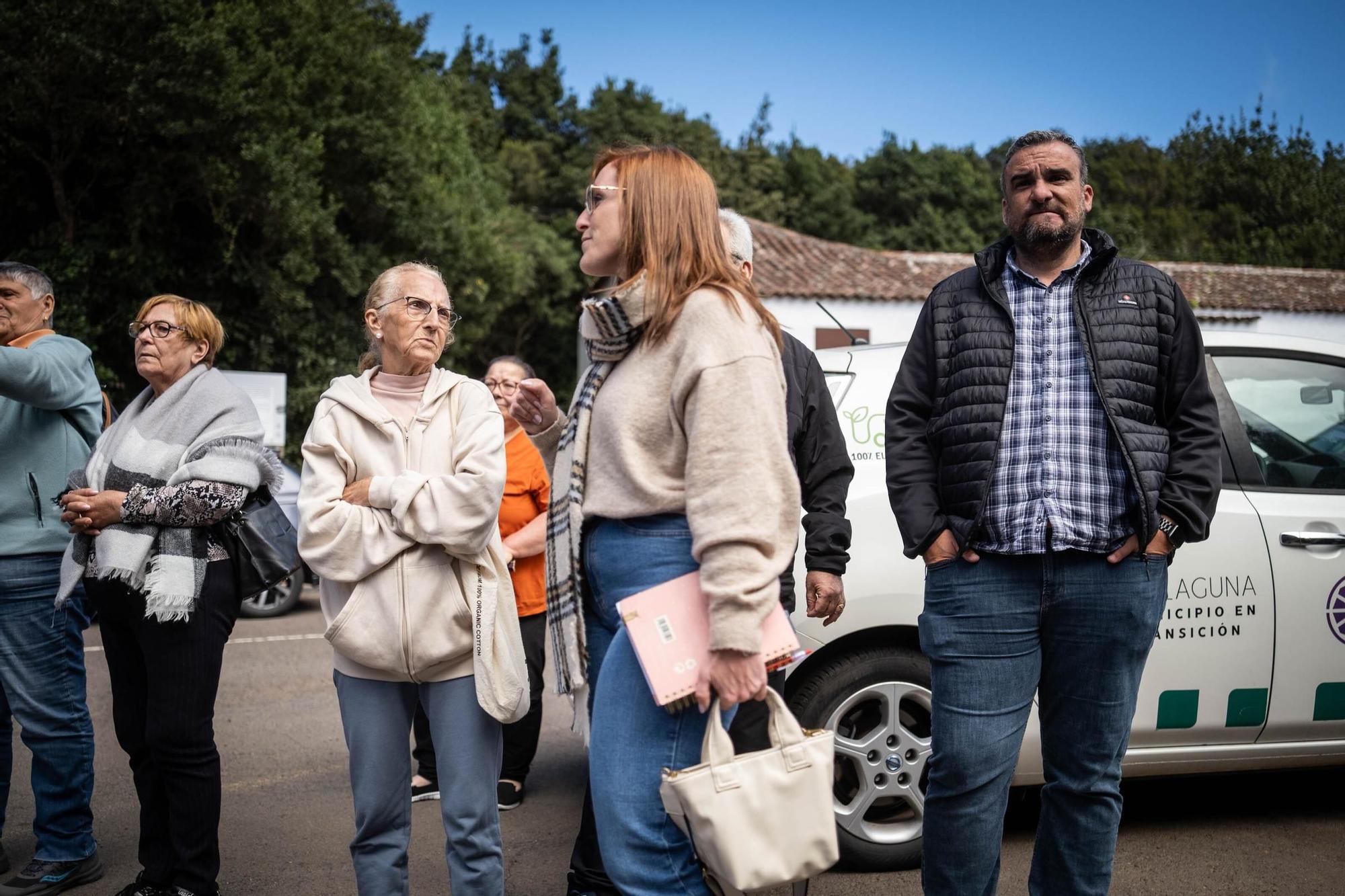 Reunión de dirigentes del Cabildo con los vecinos de Anaga