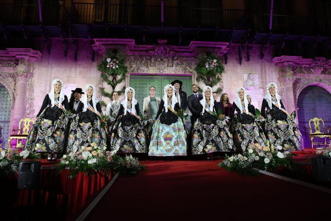 Las Hogueras de Alicante ya tienen proclamadas a la Bellea del Foc 2025 y a sus damas de honor