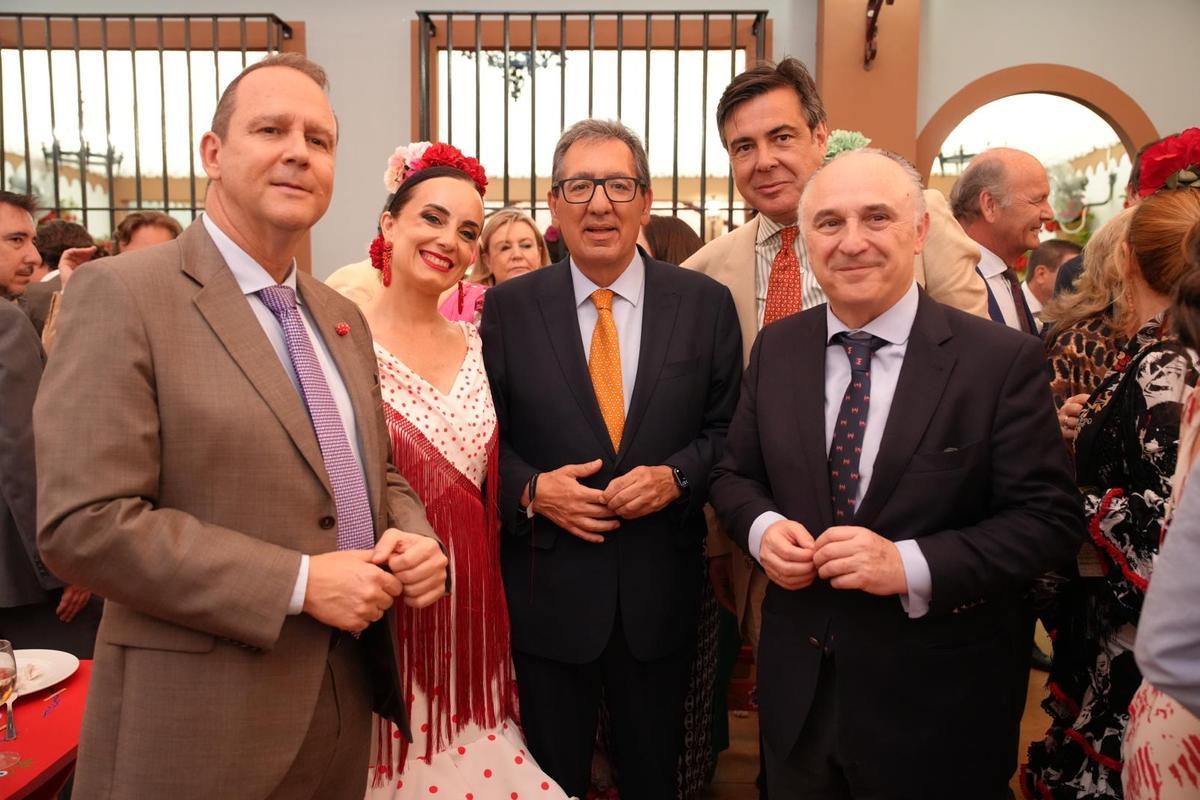 Martes de Feria en la caseta de la Fundación Cajasol