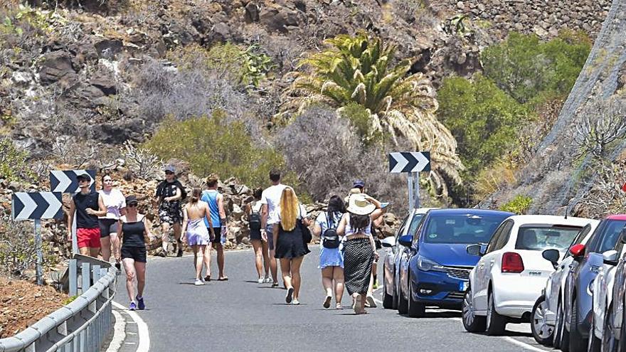 La ruta de Agüimes a Tunte supera los 41 grados en el inicio de la ola de calor 