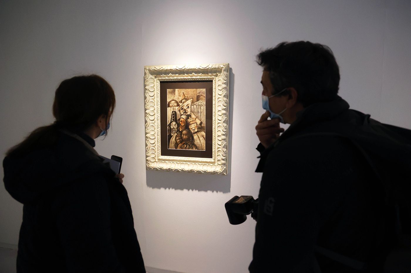 La exposición, que puede visitarse en la Fundación Laxeiro, consta de obras de su etapa inicial entre los años 30 y 50. Alba Villar (7).jpg