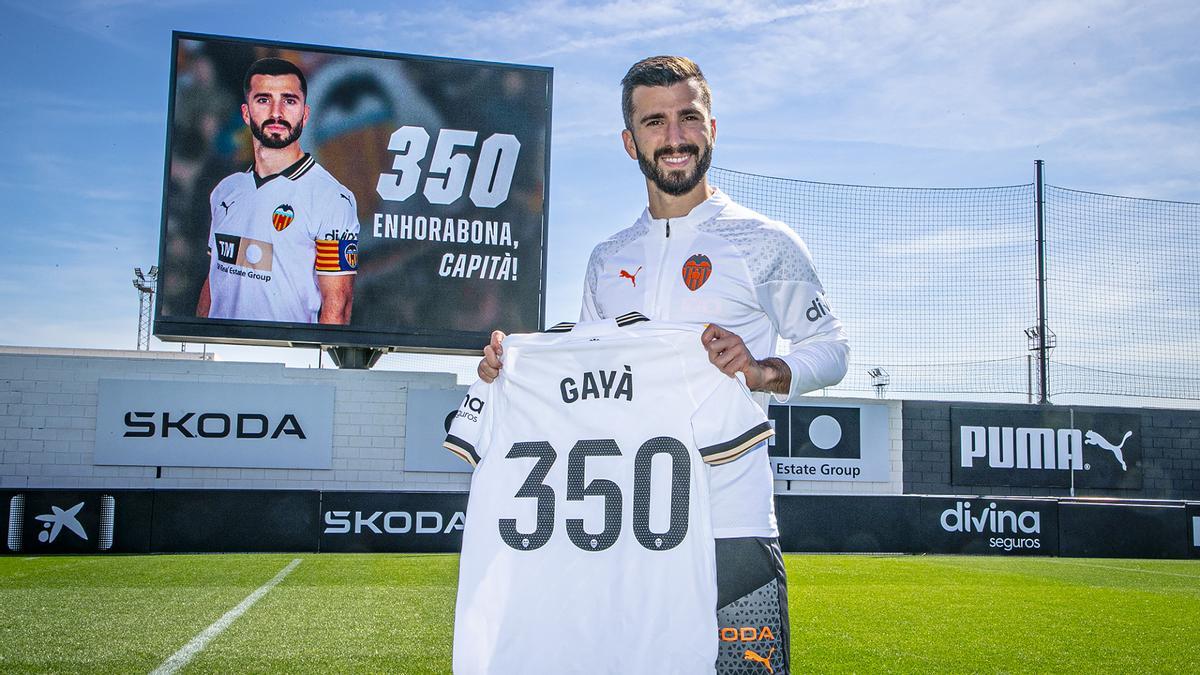 José Luis Gayà cumplió los 350 partidos en marzo de 2024
