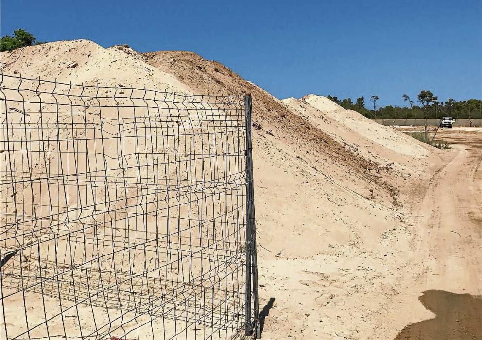 Reanudan las obras de ses Ramones en la Colònia de Sant Jordi