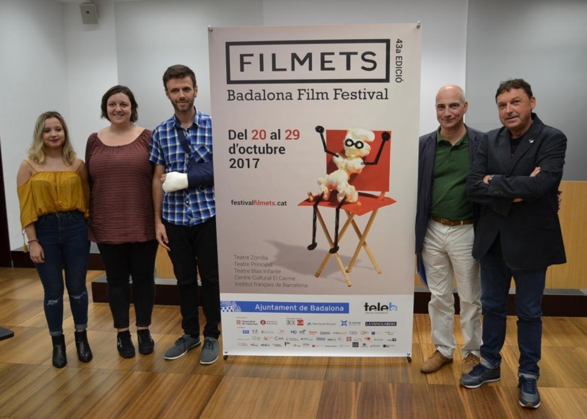 Presentació del festival Filmets a Badalona.