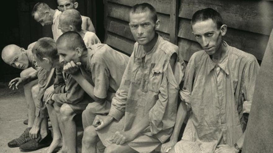 Prisioneros en Mauthausen, fotografiados por Francesc Boix.