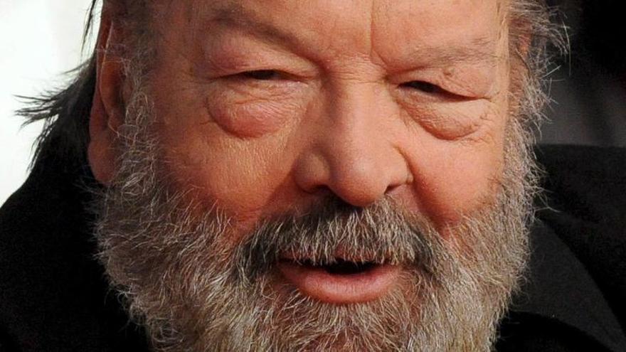 L&#039;actor Bud Spencer en una imatge recent.