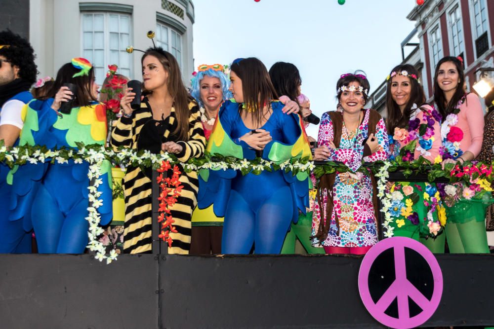 Carnavaleros en la Cabalgata